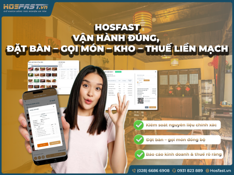 VẬN HÀNH NHÀ HÀNG KHÔNG CÒN LÀ BÀI TOÁN RIÊNG LẺ TỪNG KHÂU